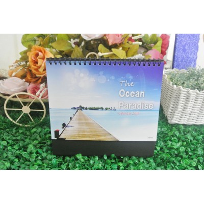 Desk Calendar Ready Made THE OCEAN PARADISE